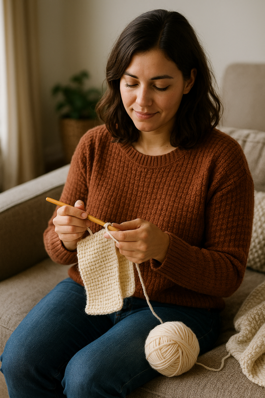 Tunisch Haken &ndash; De Complete Gids voor Beginners (Stapsgewijs, Materialen + Tips)