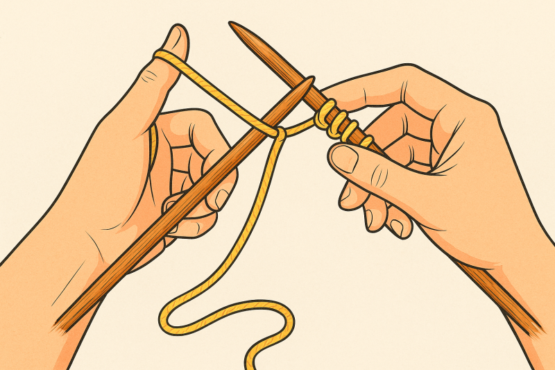 Steken opzetten voor beginners &ndash; zo start je met breien