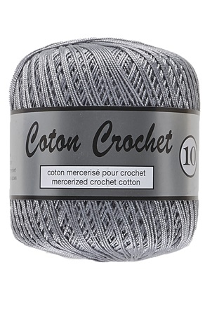 Sui Respectievelijk Correspondentie Coton Crochet 50 gram 038 zilver grijs - www.mooizelfgemaakt.nl