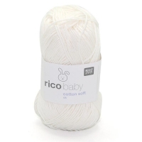 Rico baby cotton soft 01 gebroken wit