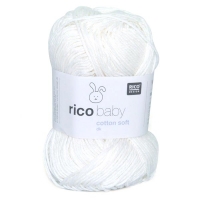 Rico baby cotton soft 18 wit
