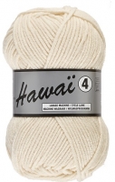 Lammy Yarns Hawai 4 016 gebroken wit