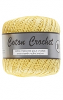 Coton Crochet 50 gram 510 geel