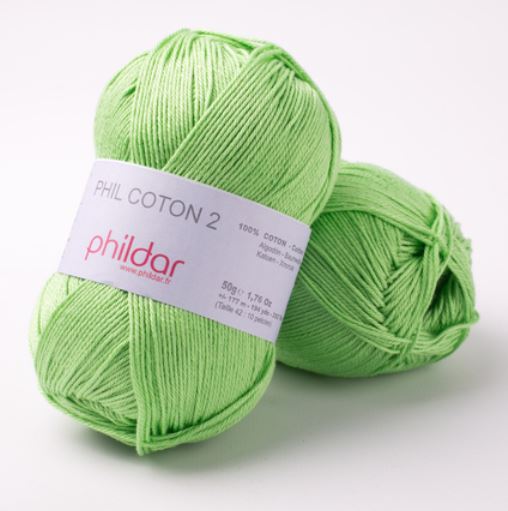 Phildar phil coton 2 pomme