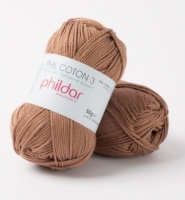 Phildar phil coton 3 cappucino