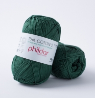 Phildar phil coton 3 cedre
