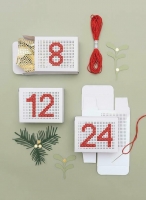 Rico 24 geschenkdoosjes borduren in het wit diy