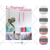 Durable I Love Macramé pakket voor een wandhanger