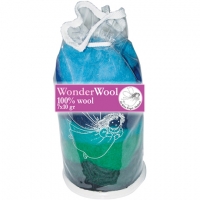 Wonderwol, 70 gram, 7 blauw/groentinten