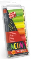 Gutermann neon naaigaren voordeelpak