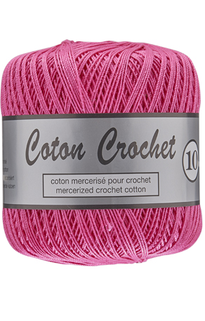 privacy salami infrastructuur Coton Crochet 50 gram 020 hard roze - www.mooizelfgemaakt.nl