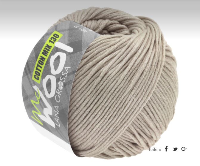 Lana Grossa Mc Wool Cotton mix 130 153
