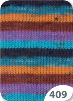 Hot Socks color 50 gram 409