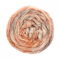 Lana Grossa Gomitolo Duo 400 803 salmon nature