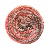 Lana Grossa Gomitolo Duo 400 804 red fire
