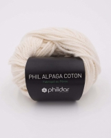 Phildar Phil Alpaga Coton Ecru