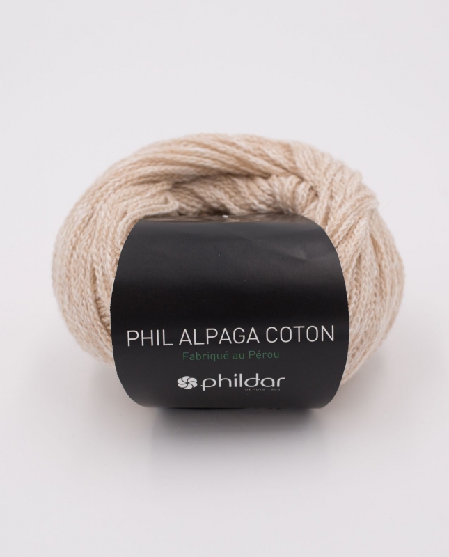 Phildar Phil Alpaga Coton Naturel