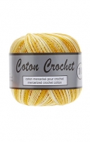 Coton Crochet 50 gram 435 gemêleerd geel