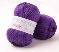 Phildar phil coton 2 violet