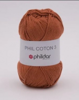 Phildar phil coton 3 Caramel