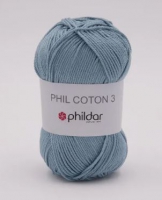 Phildar phil coton 3 Jeans Bleached