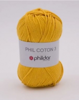Phildar phil coton 3 Ananas