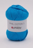 Phildar phil coton 3 Lagon