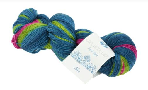 Cool Wool Lace Hand Dyed