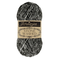 Scheepjes Stone washed 803 Black Onyx