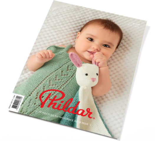 Phildar patronenboek 209 29 modellen, geboorte tot 18 maanden