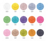 Cotton Quick mini's pastel kleuren