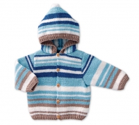 patroon Baby jasje met capuchon Lilian
