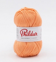 Phildar phil coton 3 Abricot