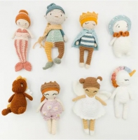 Phildar 8 haakpatronen uit boekje Amigurumi l'île du lac gelé