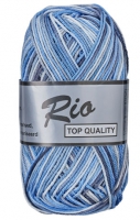 Rio multi 636 color  lichtblauw gemeleerd