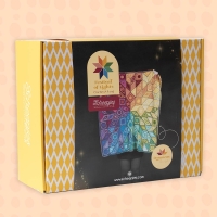 Scheepjes CAL Festival of Lights blanket -Organicon kit