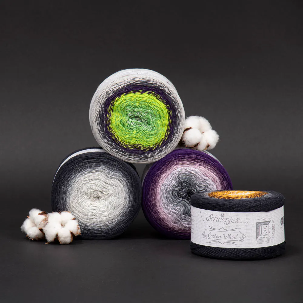 Scheepjes Cotton Whirl Cookies and Cream