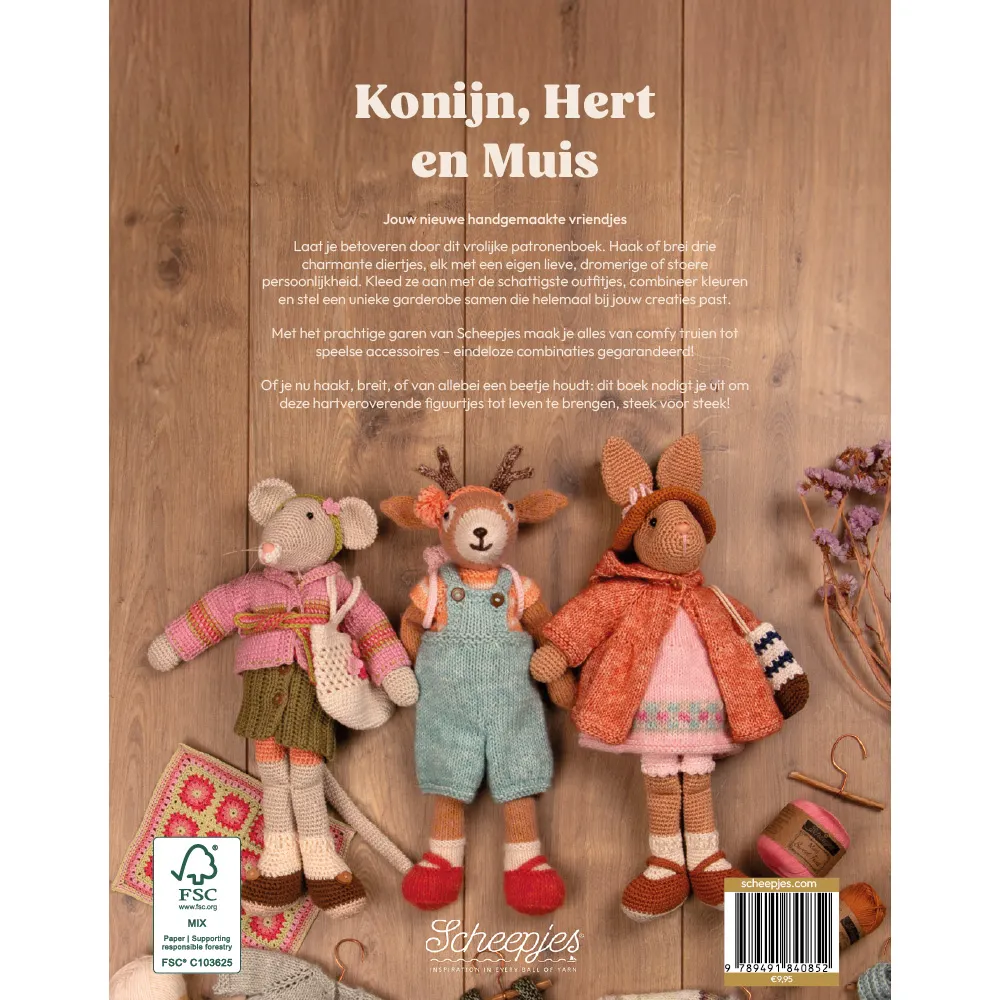Konijn, Hert en Muis  Jacquelien Twijnstra