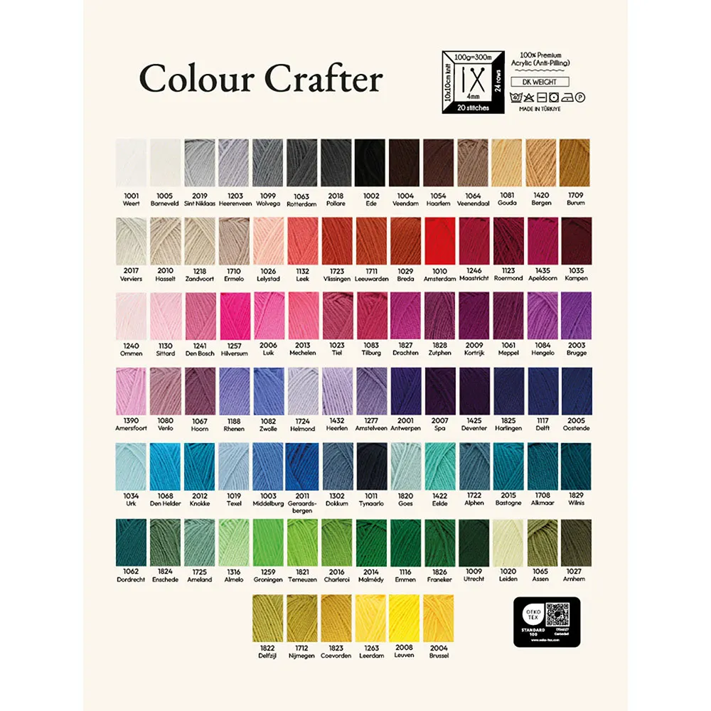 Scheepjes Pattern portfolio Colour Crafter 3