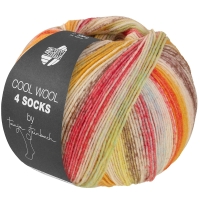 Lana Grossa Cool Wool 4 Socks Print
