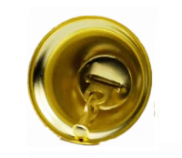 Goudkleurige klok - bel 2 cm