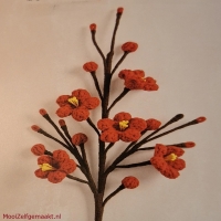 Haak een boeket bloemen