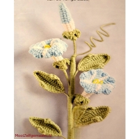 Haak een boeket bloemen