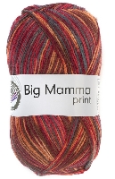 Big Mamma print 400 gram 24 rood grijs oranje bruin